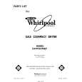 WHIRLPOOL LG4936XMW1 Katalog Części