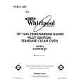 WHIRLPOOL SF3000SRW5 Katalog Części