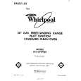 WHIRLPOOL SF316PSPW0 Katalog Części