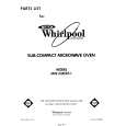 WHIRLPOOL MW1500XP1 Katalog Części