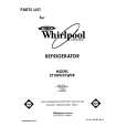 WHIRLPOOL ET18PKXSW0B Katalog Części