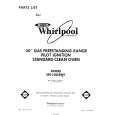 WHIRLPOOL SF0140SRW1 Katalog Części