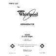 WHIRLPOOL ET16TK1MWR1 Katalog Części