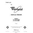 WHIRLPOOL EV110FXVN00 Katalog Części