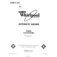 WHIRLPOOL LA5460XMW2 Katalog Części