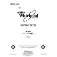 WHIRLPOOL LE5790XMW0 Katalog Części