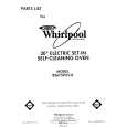 WHIRLPOOL RS675PXV0 Katalog Części