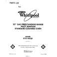 WHIRLPOOL SF301BSKN0 Katalog Części