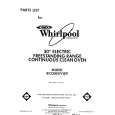 WHIRLPOOL RF3300XVN0 Katalog Części