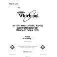WHIRLPOOL SF302BERW1 Katalog Części