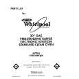 WHIRLPOOL SF3020ERN6 Katalog Części