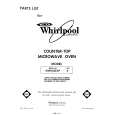 WHIRLPOOL MW830EXP0 Katalog Części