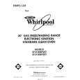WHIRLPOOL SF3100ERW2 Katalog Części