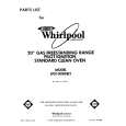 WHIRLPOOL SF0100SRW2 Katalog Części