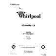 WHIRLPOOL ET19JKXLWR1 Katalog Części
