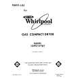 WHIRLPOOL LG4931XTN1 Katalog Części