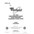 WHIRLPOOL SF5100SRW5 Katalog Części