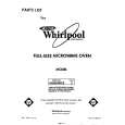 WHIRLPOOL MW8600XS2 Katalog Części