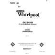 WHIRLPOOL LG3001XMW1 Katalog Części