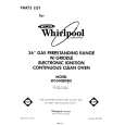 WHIRLPOOL SF5340ERW0 Katalog Części