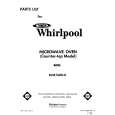 WHIRLPOOL RJM76000 Katalog Części