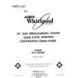 WHIRLPOOL SF315EEPW0 Katalog Części