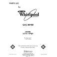 WHIRLPOOL LG7811XPW0 Katalog Części