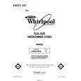 WHIRLPOOL MW865EXR0 Katalog Części