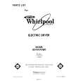WHIRLPOOL LE5950XSW0 Katalog Części