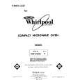 WHIRLPOOL MW1500XS0 Katalog Części