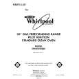 WHIRLPOOL SF3004SRW0 Katalog Części