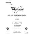 WHIRLPOOL MW3600XW1 Katalog Części