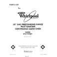WHIRLPOOL SF331PSRW1 Katalog Części