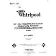 WHIRLPOOL SF333PEKT0 Katalog Części