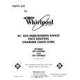 WHIRLPOOL SF5140SRW2 Katalog Części