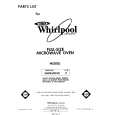 WHIRLPOOL MW8600XR0 Katalog Części