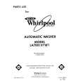 WHIRLPOOL LA7001XTF1 Katalog Części