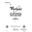 WHIRLPOOL SF386PEWW0 Katalog Części
