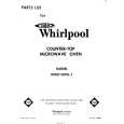 WHIRLPOOL MW8100XL1 Katalog Części