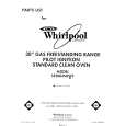 WHIRLPOOL SF3004SRW5 Katalog Części