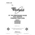 WHIRLPOOL SF302BSRW2 Katalog Części
