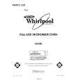 WHIRLPOOL MW8800XS2 Katalog Części