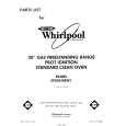 WHIRLPOOL SF3004SRW1 Katalog Części