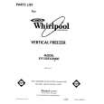WHIRLPOOL EV150FXXN00 Katalog Części