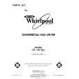 WHIRLPOOL CF1301W3 Katalog Części