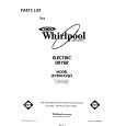WHIRLPOOL LE7800XSW2 Katalog Części