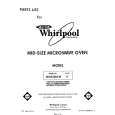 WHIRLPOOL MW3500XW0 Katalog Części