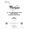 WHIRLPOOL SF0100SRW0 Katalog Części