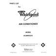 WHIRLPOOL ACM492XX1 Katalog Części
