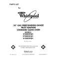 WHIRLPOOL SF3000SRW2 Katalog Części